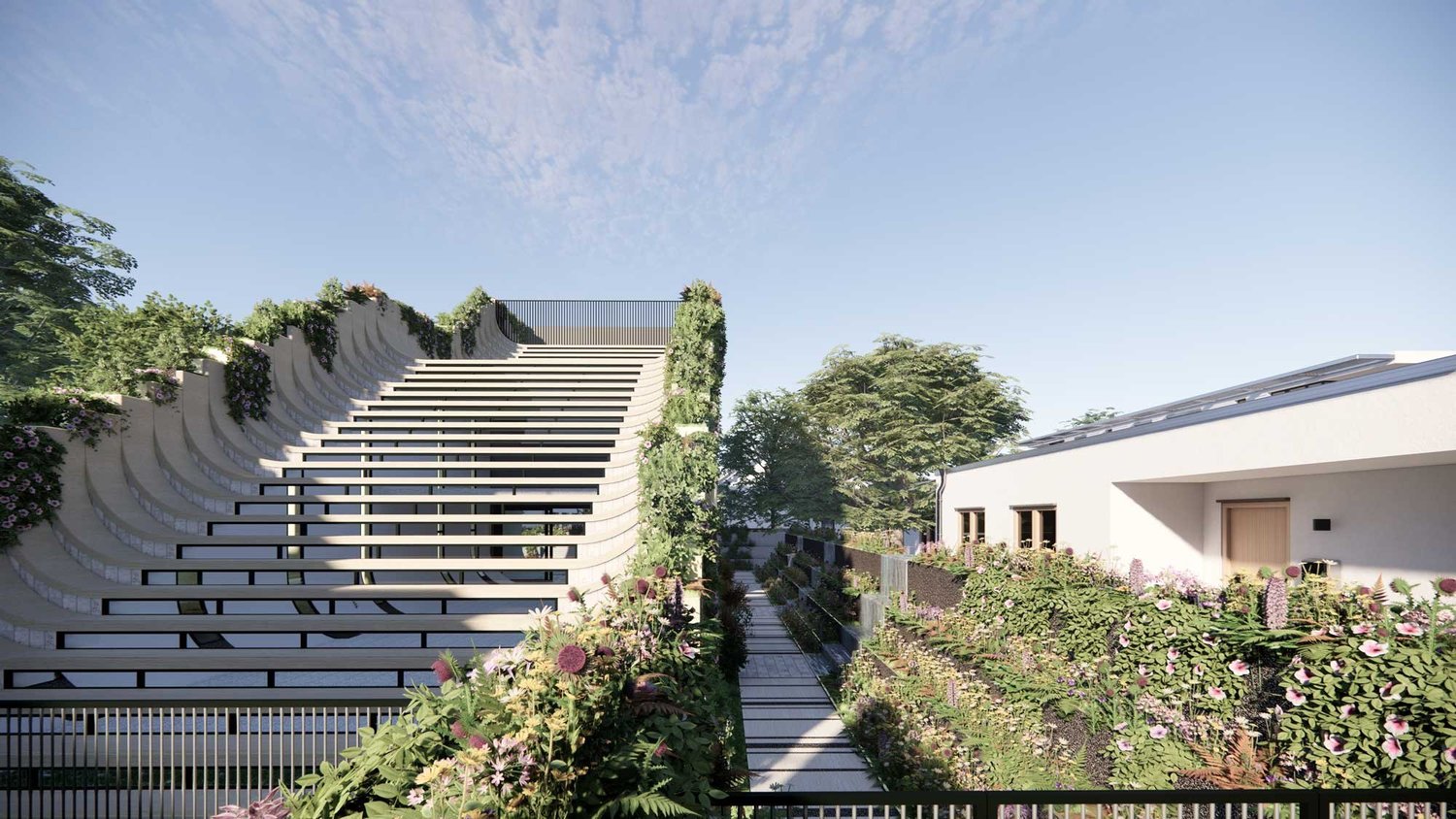 Stepped House