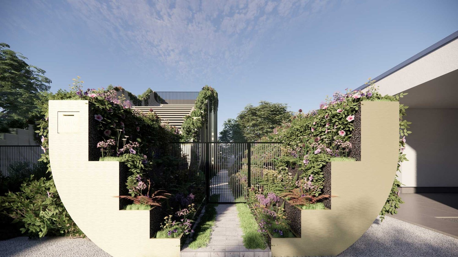 Stepped House