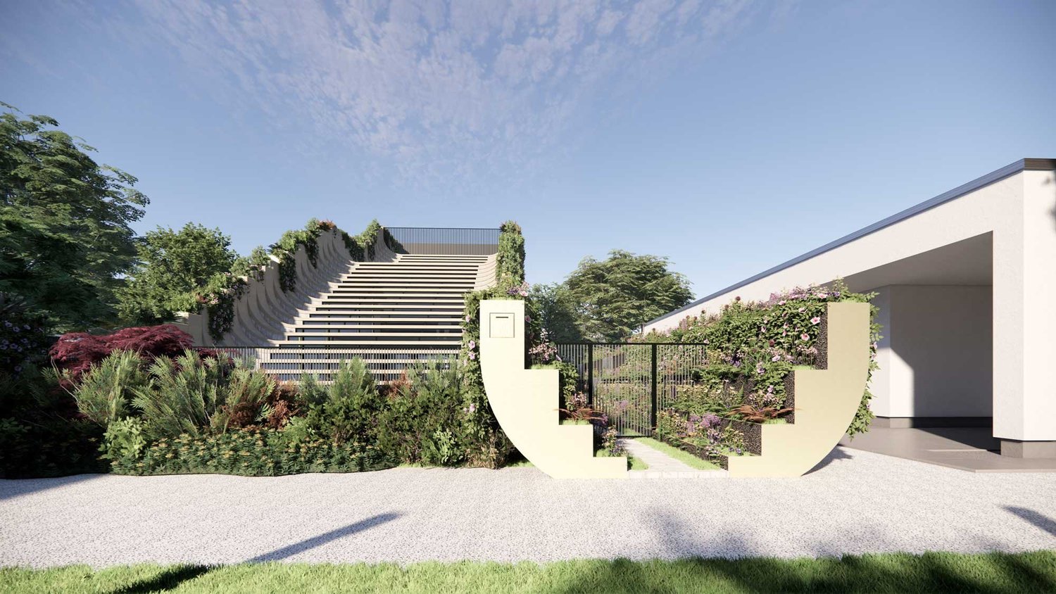 Stepped House