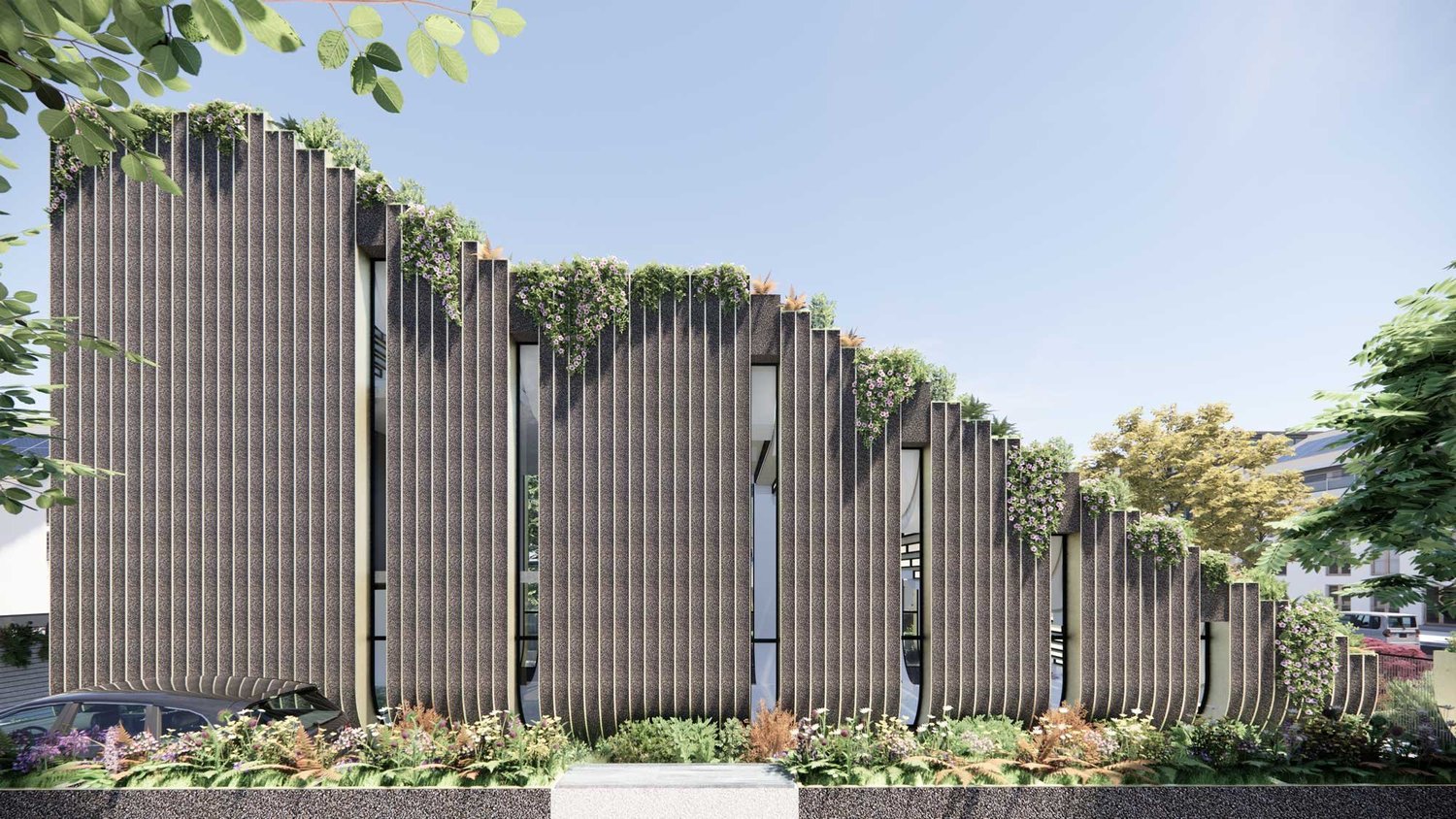 Stepped House